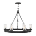 Tanner Round Chandelier-Chandelier-Manorlights
