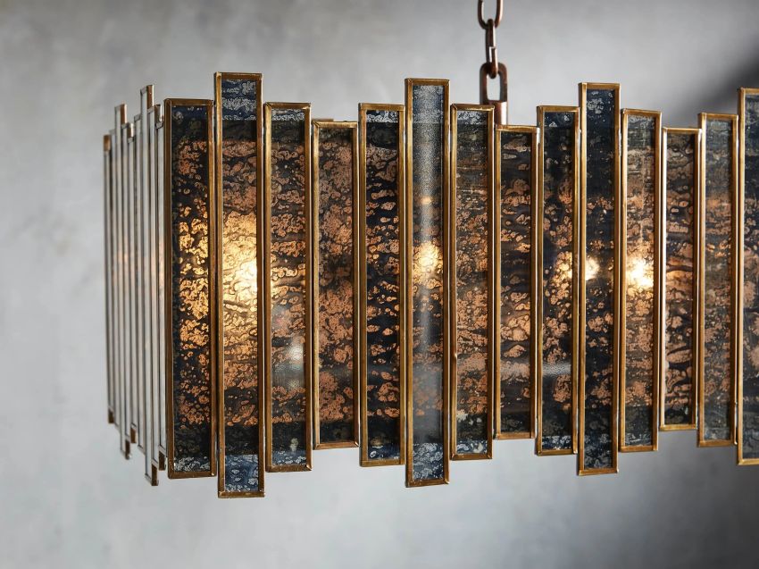 Theodore Rectangular Chandelier-Chandelier-Manorlights