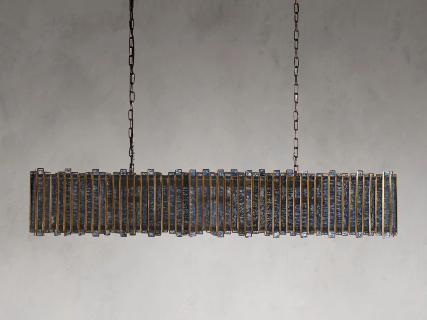 Theodore Rectangular Chandelier-Chandelier-Manorlights