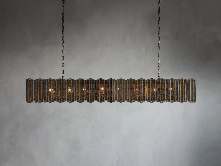 Theodore Rectangular Chandelier-Chandelier-Manorlights