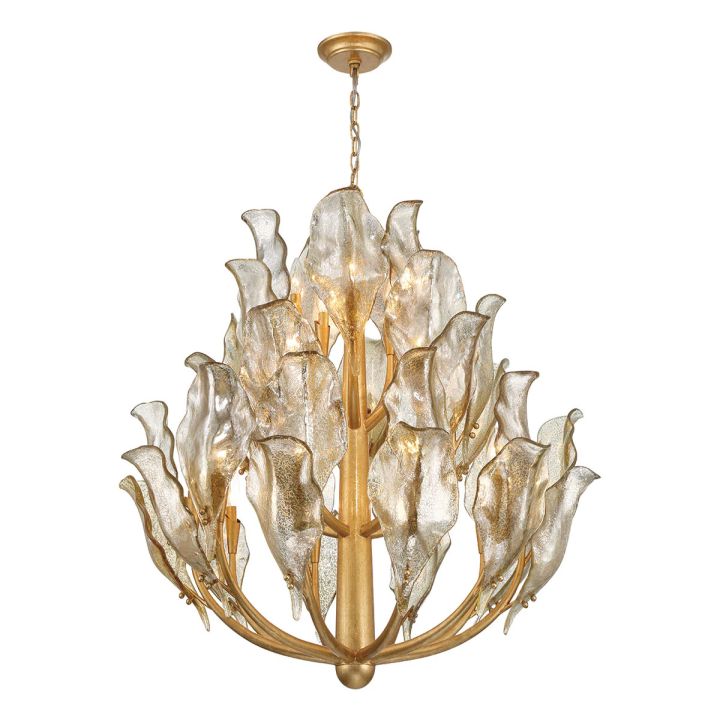 Tarot Modern Glass Chandelier-Chandelier-Manorlights