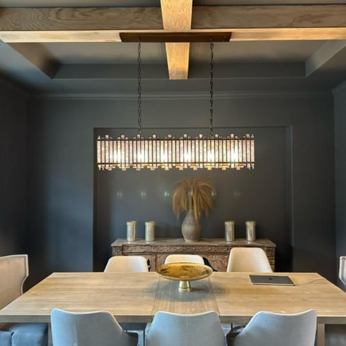Theodore Rectangular Chandelier-Chandelier-Manorlights