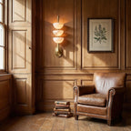 Triple Alabaster Wall Sconce - Vakkerlight