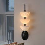 Triple Alabaster Wall Sconce - Vakkerlight