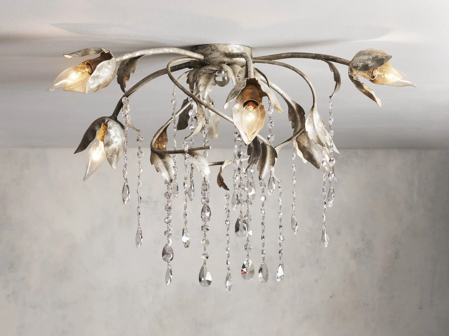 Uma Flushmount-Chandelier-Manorlights