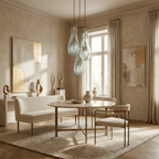 Verdelle Murano Glass Cascade Chandelier by Manor Lights