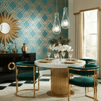 Verdelle Murano Glass Cascade Chandelier by Manor Lights