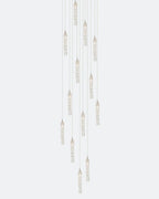 Wind Round Chandelier-Chandelier-Manorlights