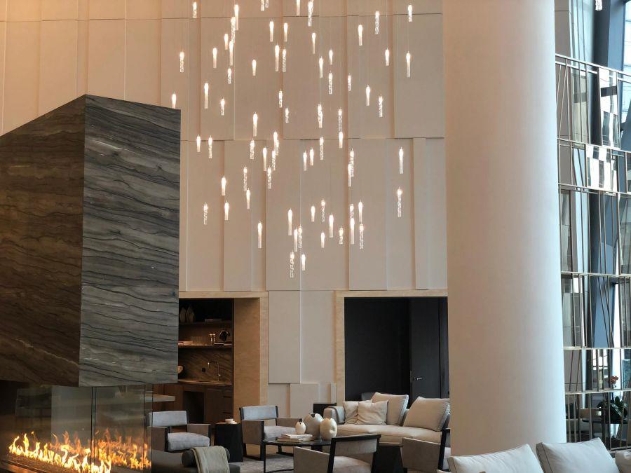 Wind Round Chandelier-Chandelier-Manorlights