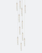 Wind Round Chandelier-Chandelier-Manorlights