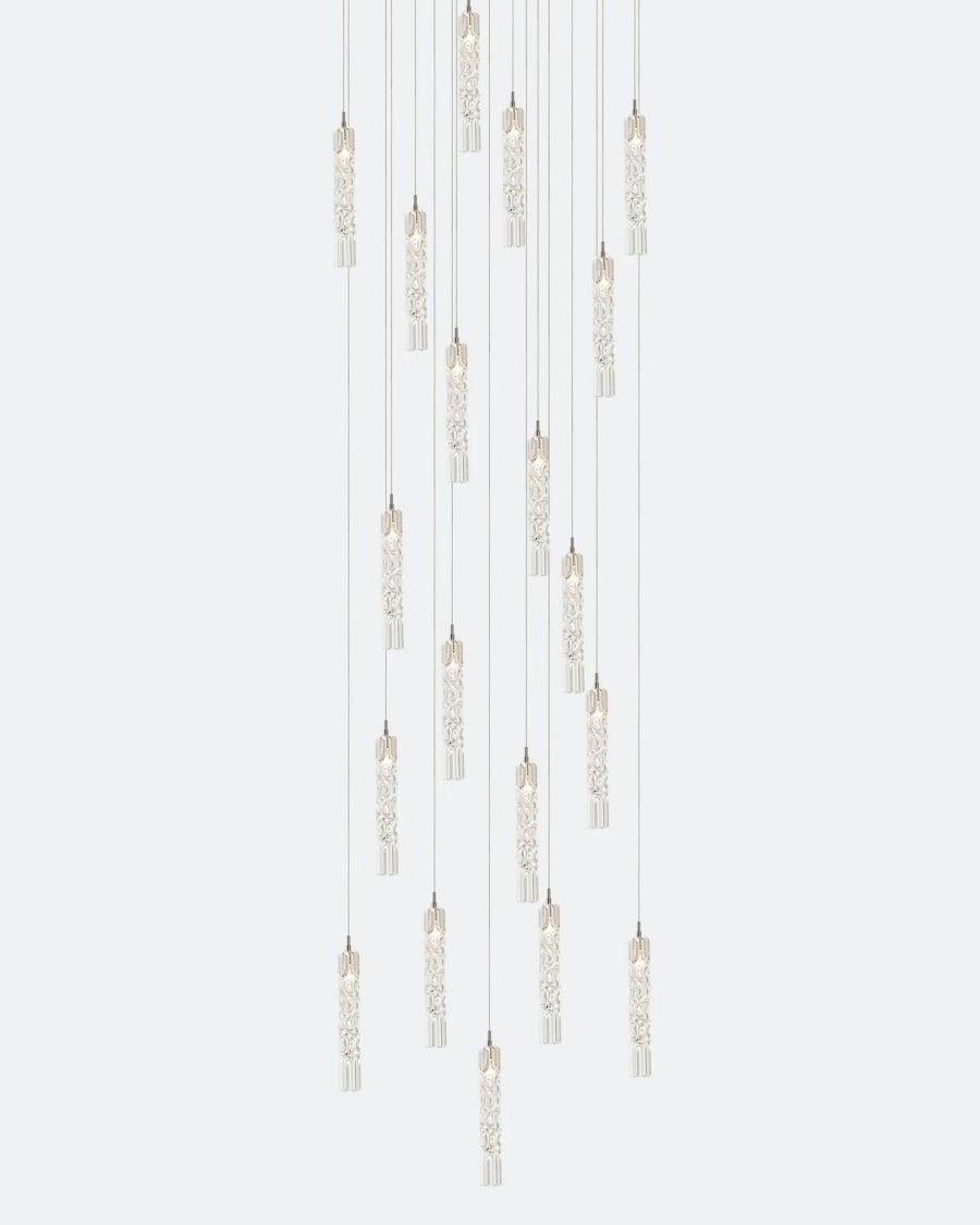 Wind Round Chandelier-Chandelier-Manorlights
