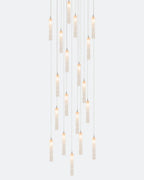 Wind Round Chandelier-Chandelier-Manorlights