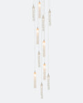 Wind Round Chandelier-Chandelier-Manorlights