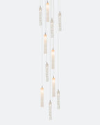 Wind Round Chandelier-Chandelier-Manorlights