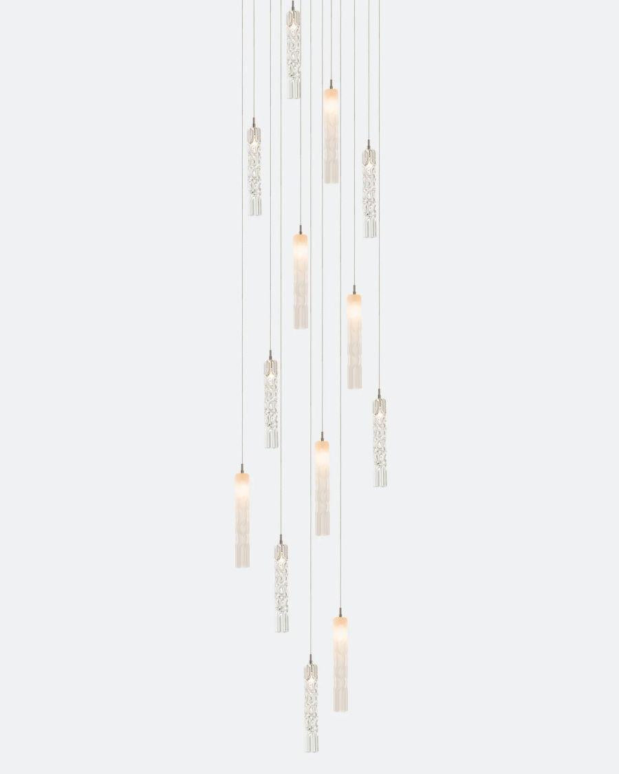 Wind Round Chandelier-Chandelier-Manorlights