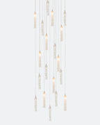 Wind Round Chandelier-Chandelier-Manorlights