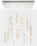 Wind Rectangle Chandelier-Chandelier-Manorlights