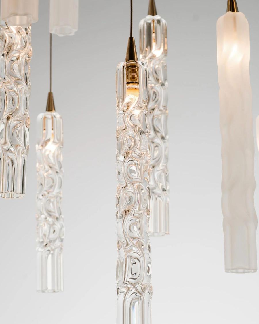 Wind Rectangle Chandelier-Chandelier-Manorlights