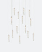 Wind Rectangle Chandelier-Chandelier-Manorlights