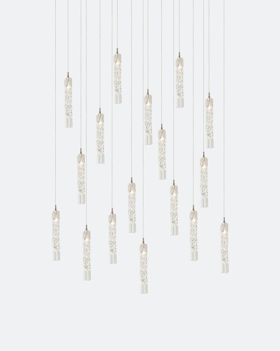 Wind Rectangle Chandelier-Chandelier-Manorlights