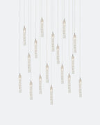 Wind Rectangle Chandelier-Chandelier-Manorlights