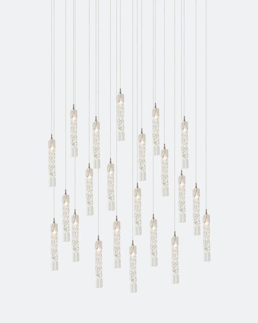 Wind Rectangle Chandelier-Chandelier-Manorlights