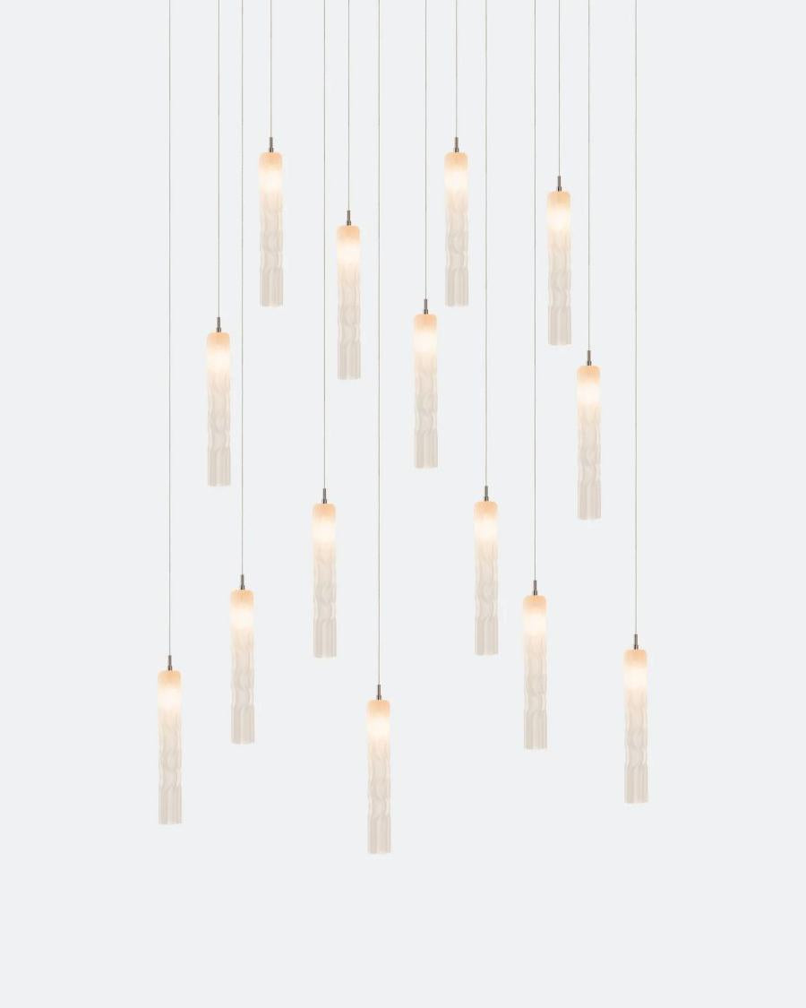 Wind Rectangle Chandelier-Chandelier-Manorlights