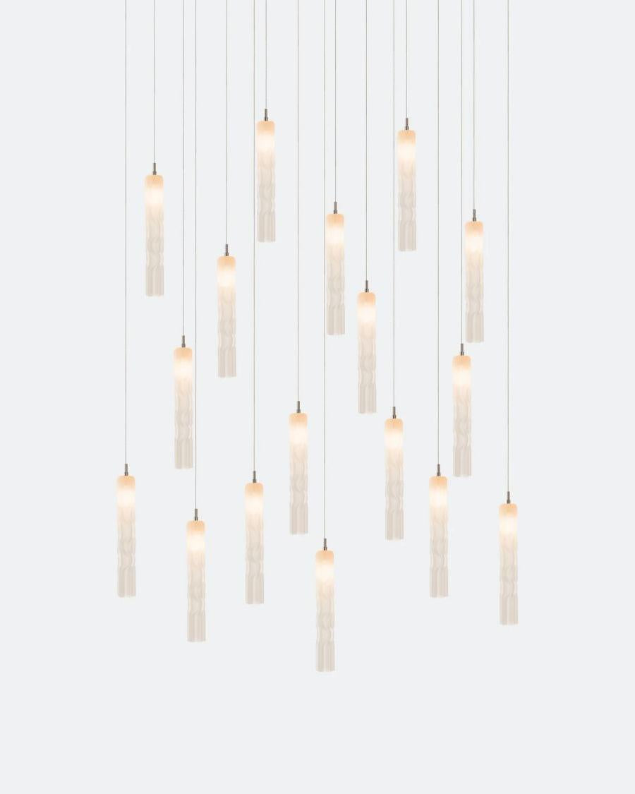 Wind Rectangle Chandelier-Chandelier-Manorlights