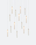 Wind Rectangle Chandelier-Chandelier-Manorlights
