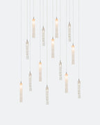 Wind Rectangle Chandelier-Chandelier-Manorlights