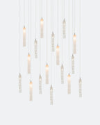 Wind Rectangle Chandelier-Chandelier-Manorlights
