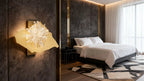LED Modern Wall Lamp Geode Quartz Crystal Wall Sconce-壁灯-Manorlights