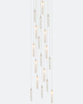 Wind Square Chandelier-Chandelier-Manorlights