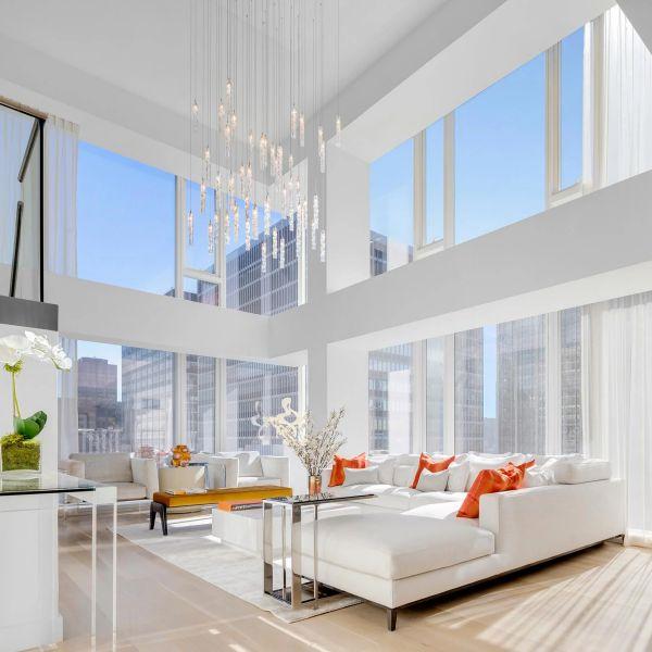 Wind Square Chandelier-Chandelier-Manorlights