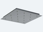 Wind Square Chandelier-Chandelier-Manorlights