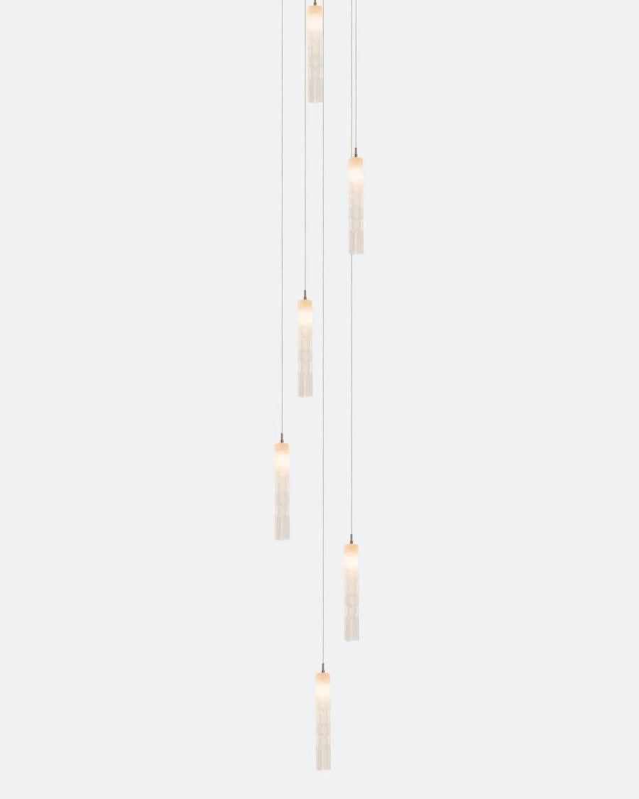 Wind Small Round Chandelier-Chandelier-Manorlights
