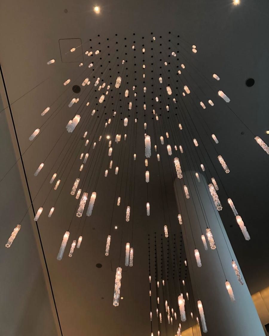 Wind Small Round Chandelier-Chandelier-Manorlights