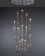 Wind Small Round Chandelier-Chandelier-Manorlights