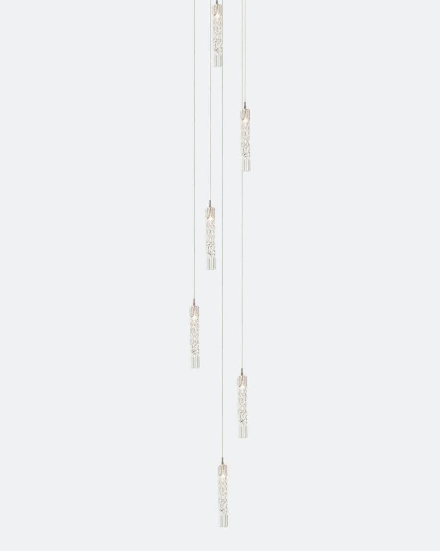 Wind Small Round Chandelier-Chandelier-Manorlights