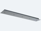Wind Small Rectangle Chandelier-Chandelier-Manorlights