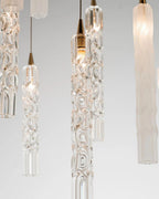 Wind Small Rectangle Chandelier-Chandelier-Manorlights