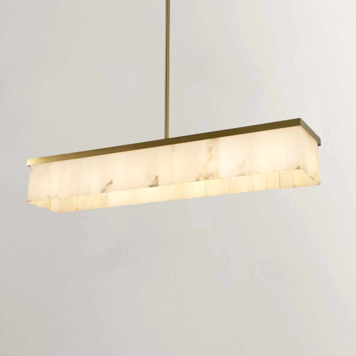 Wondham Alabaster Linear Chandelier