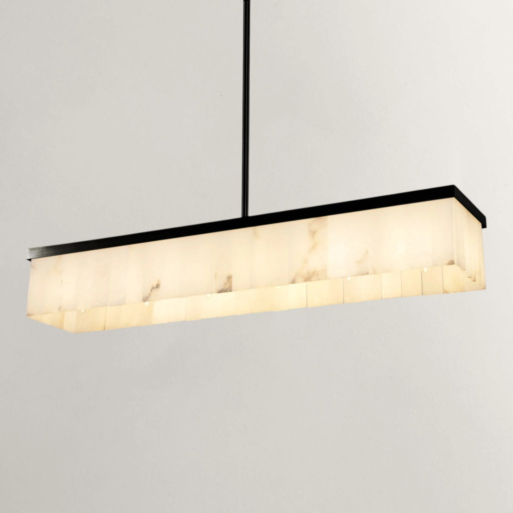 Wondham Alabaster Linear Chandelier