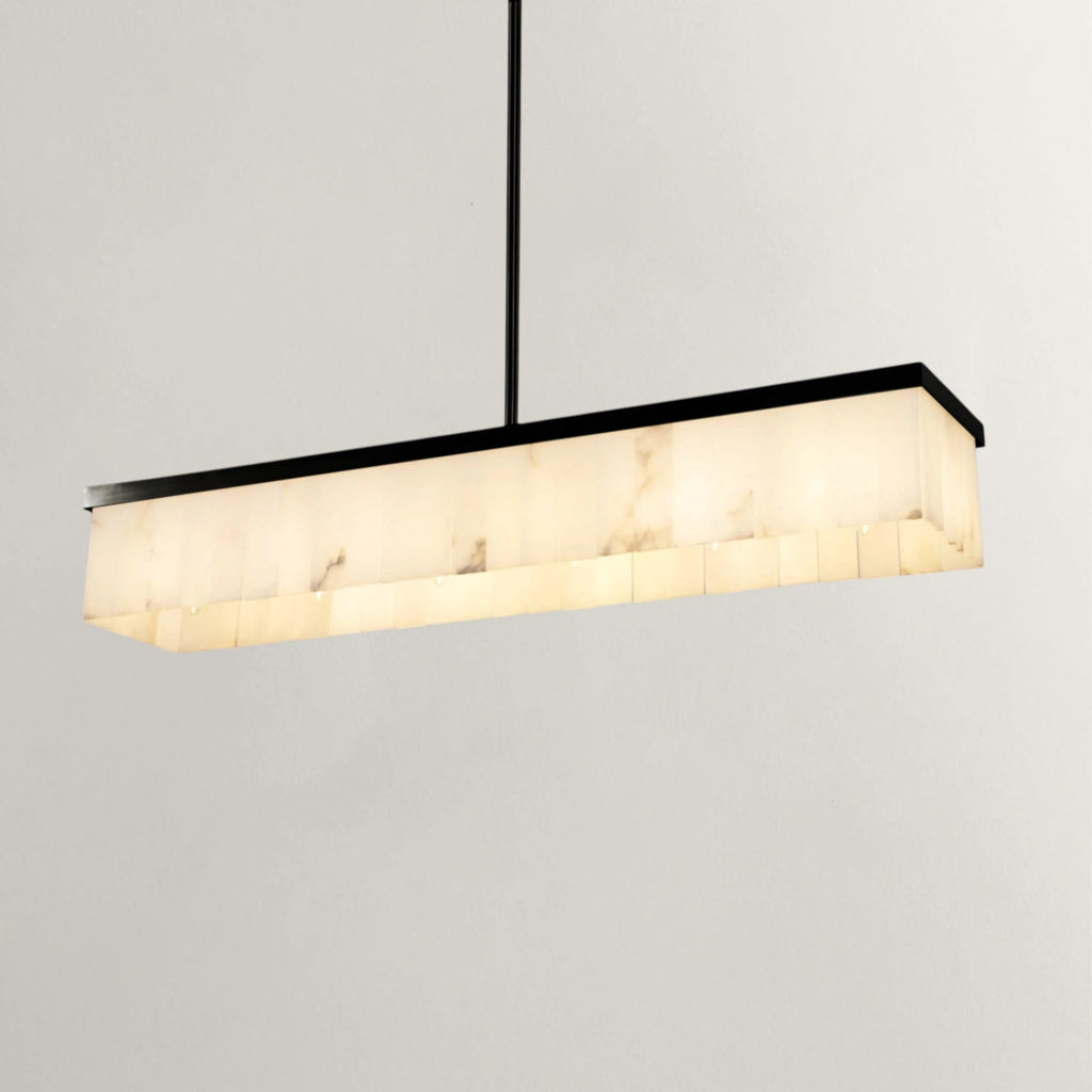 Wondham Alabaster Linear Chandelier