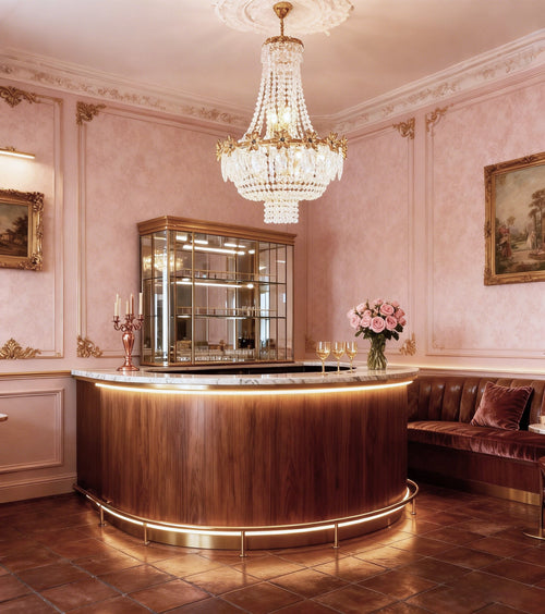 24X30 Inch Classical French Empire Brass and Crystal Chandelier-铜灯-Manorlights