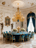 71X98 Inch Rococo Style Big French Empire Copper Chandelier for Foyer-大吊灯-Manorlights