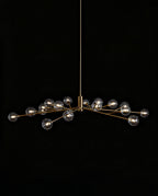 Apollo 59” Round 18 Heads Glass Chandelier XS2024-33/18-现代灯-Manorlights
