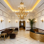 51X67 Inch 42 Lights Big French Empire Brass and Crystal Chandelier for Foyer-大吊灯-Manorlights