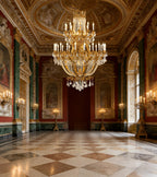 51X67 Inch 42 Lights Big French Empire Brass and Crystal Chandelier for Foyer-大吊灯-Manorlights