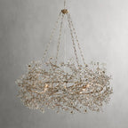 Fiore Crown Chandelier-Chandelier-Manorlights